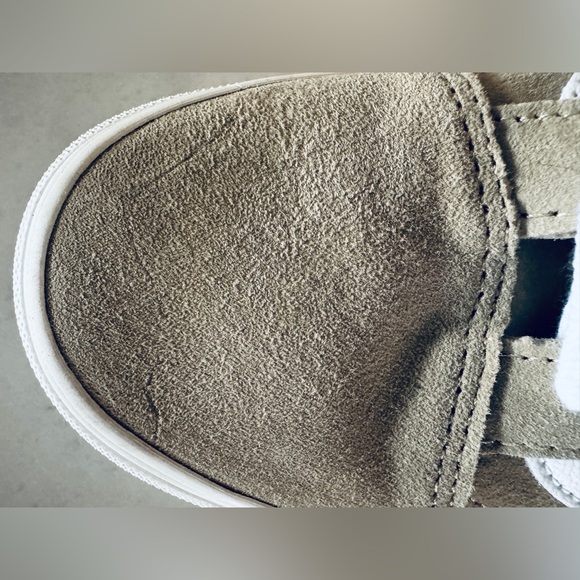 Vans Unisex Old Skool Heiq Eco Boost Beige and White Sneakers - Picture 9 of 13